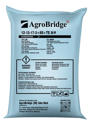 Agrobridge 12-12-17+2+TE (50 kg) - Image 2